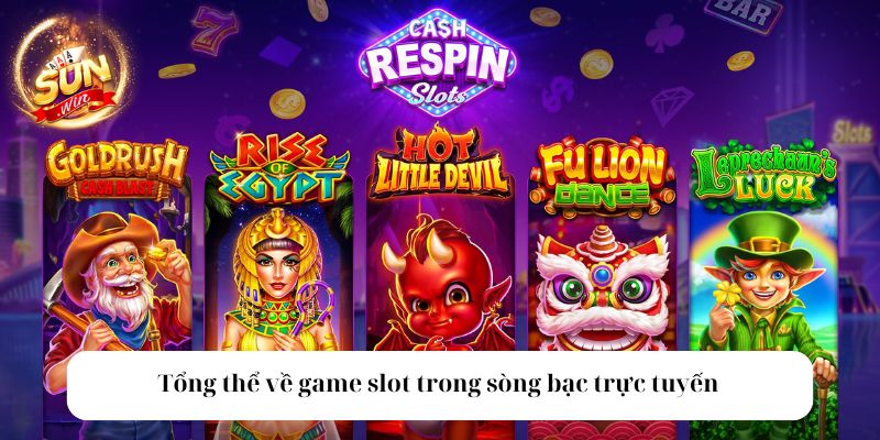 Tổng thể về game slot trong sòng bạc trực tuyến